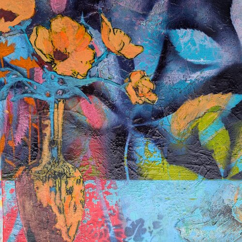 Schön im Zerfall by Michaela Kuhl, Painting for Sale on Select