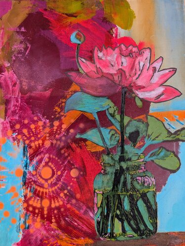 Basta by Michaela Kuhl, Painting for Sale on Select