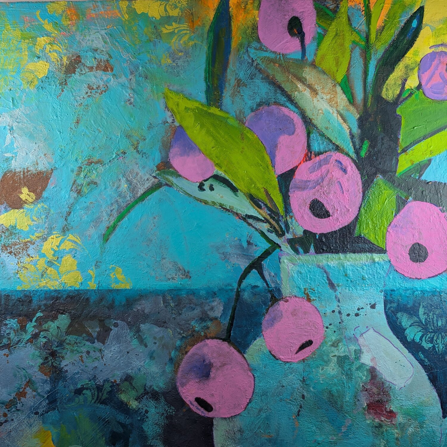 Träume des Winters Michaela Kuhl Original painting for sale