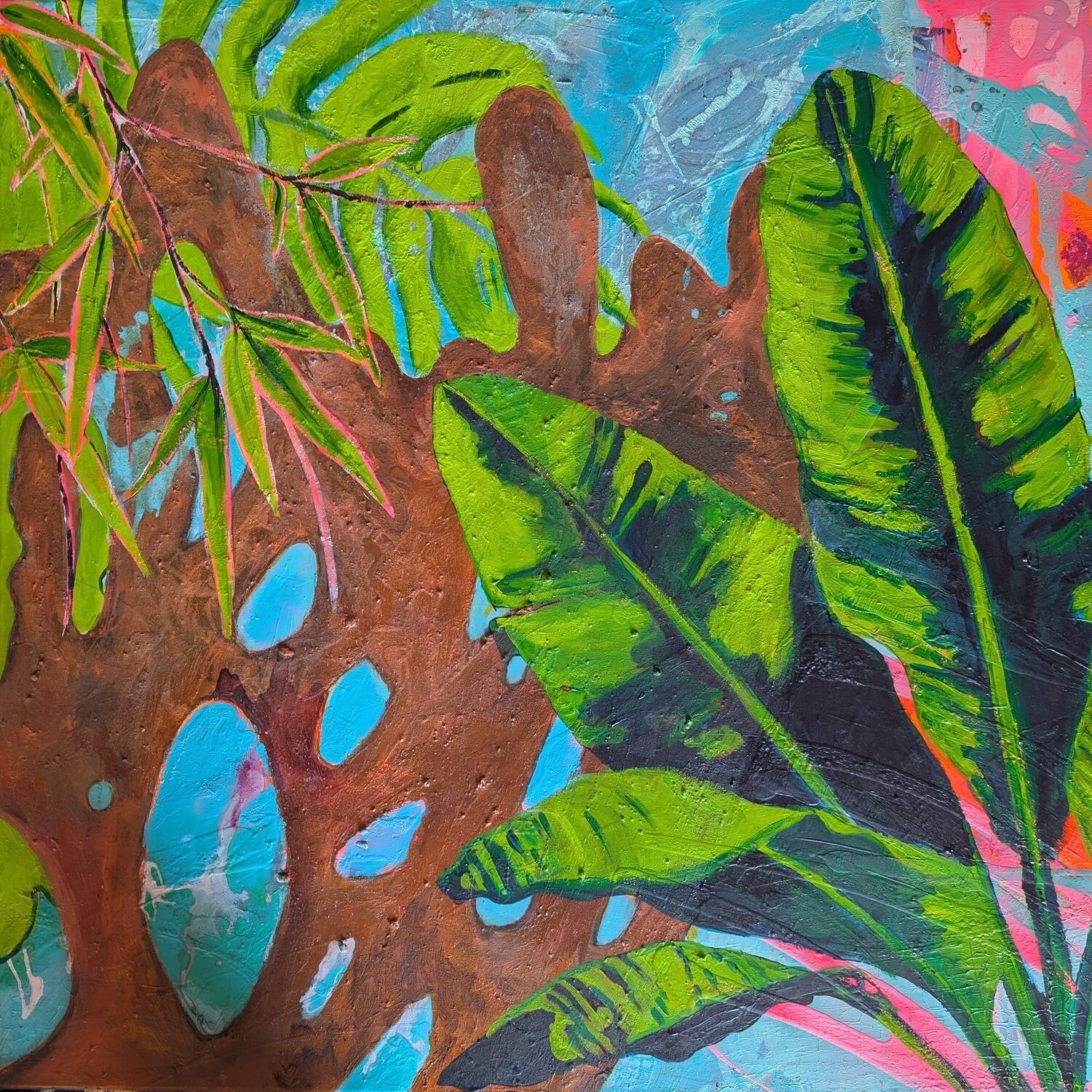 Danach das Leben Michaela Kuhl Original painting for sale
