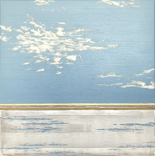 Désert de Sel by Ines Soavi, Painting for Sale on Select
