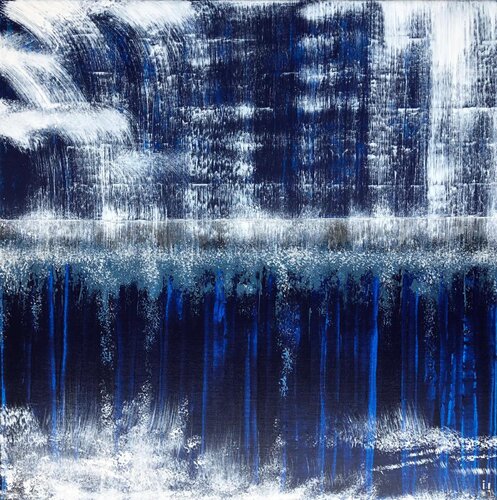 Dripping Wall by Ines Soavi, Painting for Sale on Select