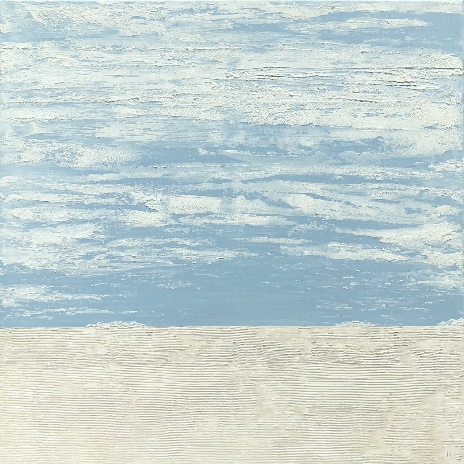 Banc De Sable Ines Soavi Original painting for sale
