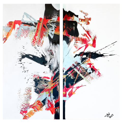 LA SEPARACIÓN UNE by JOWU Art, Painting for Sale on Select
