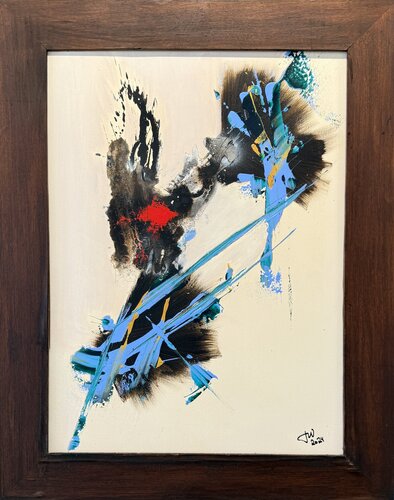 ALMAS GEMELAS II by JOWU Art, Painting for Sale on Select