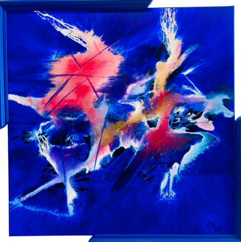 SER DIFERENTE by JOWU Art, Painting for Sale on Select