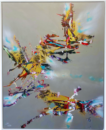 FRAGMENTOS DEL TIEMPO by JOWU Art, Painting for Sale on Select