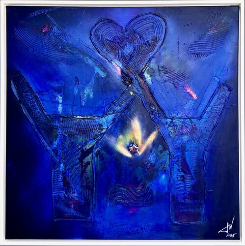 NUESTRO AMOR Y NUESTRA LIBERTAD by JOWU Art, Painting for Sale on Select