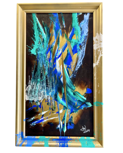 Más allá del marco by JOWU Art, Painting for Sale on Select