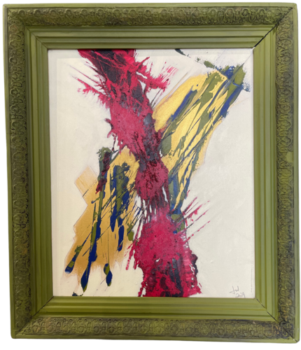 Camouflage structure by JOWU Art, Painting for Sale on Select
