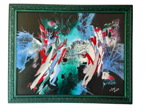 El grito de la naturaleza by JOWU Art, Painting for Sale on Select