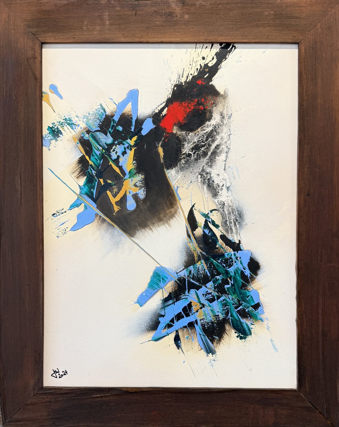 ALMAS GEMELAS I JOWU Art Original painting for sale