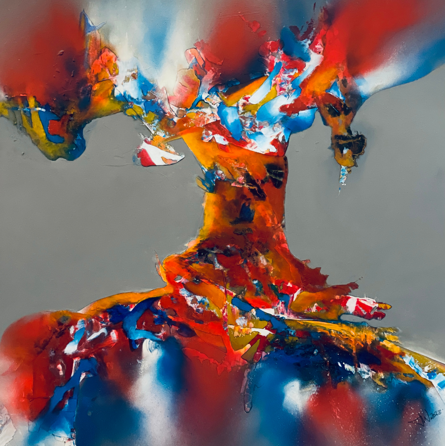 EL TORNADO JOWU Art Original painting for sale