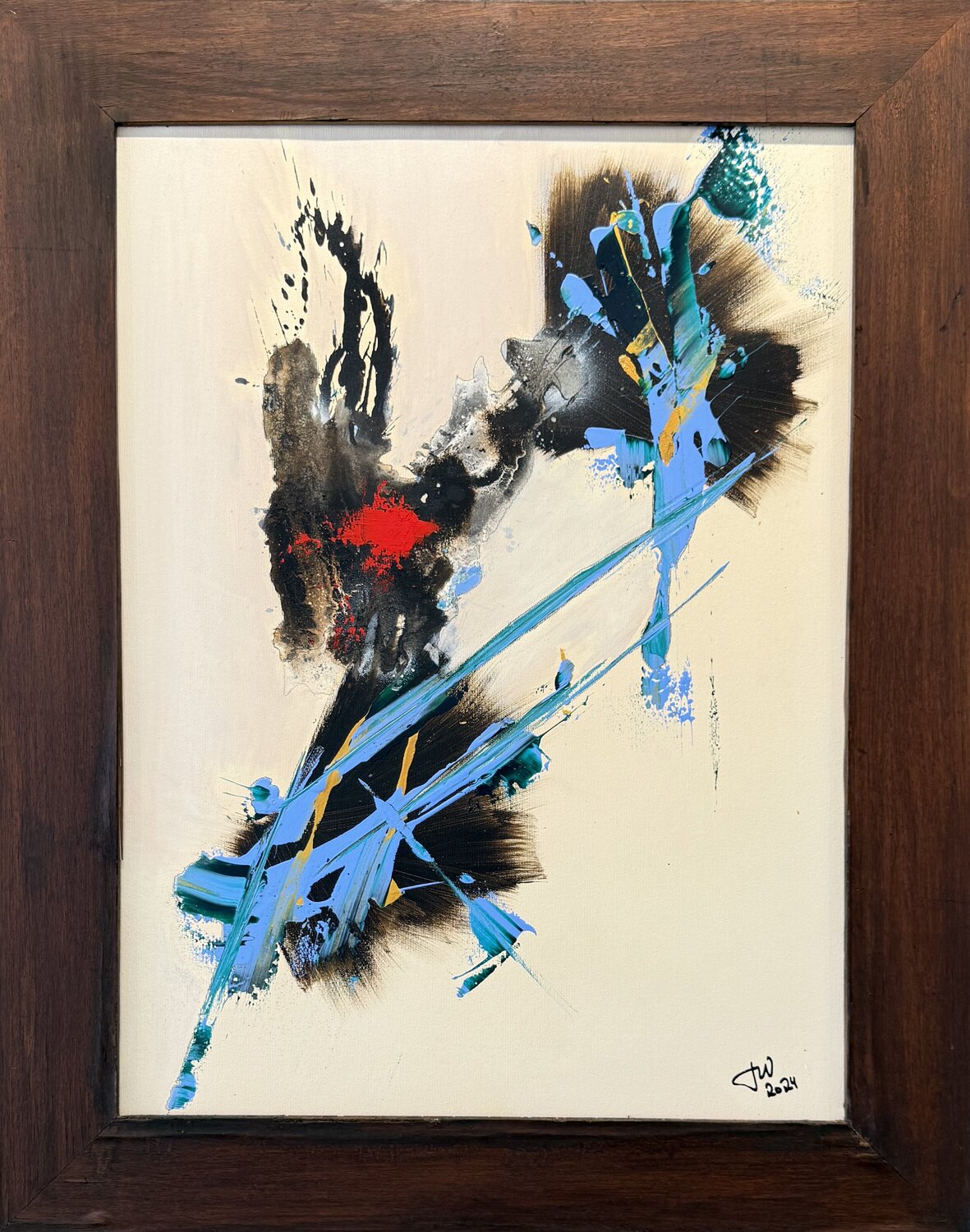 ALMAS GEMELAS II JOWU Art Original painting for sale