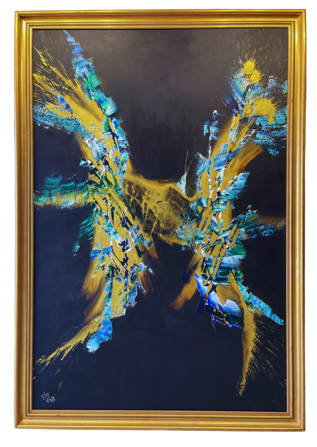 Las alas de la iluminación JOWU Art Original painting for sale