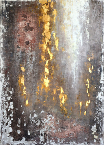 "Goldene Narben" by Sergej Rylov, Painting for Sale on Select
