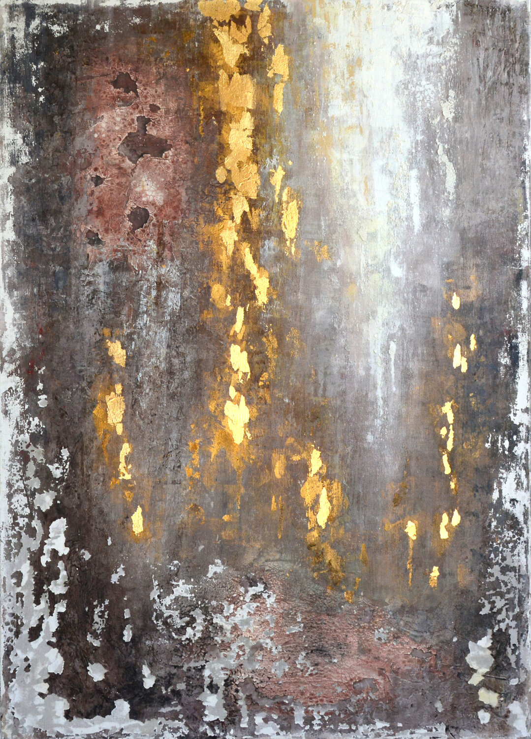 "Goldene Narben" Sergej Rylov Original painting for sale
