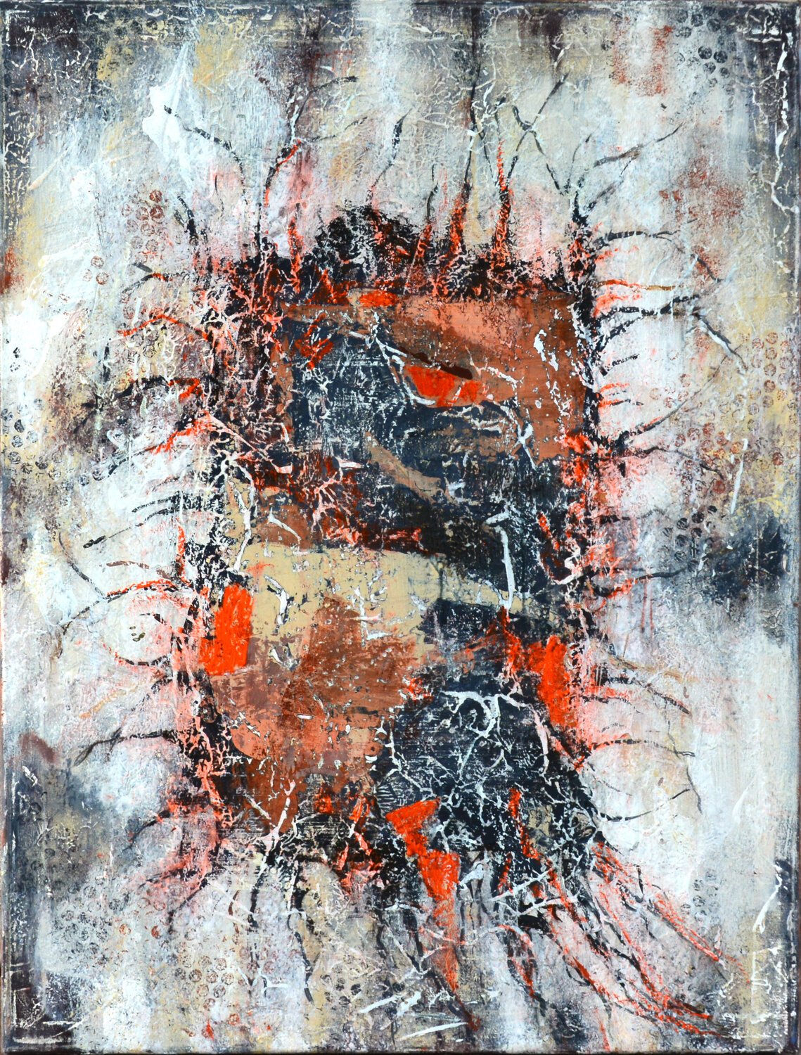 „Erstarrte Energie“ Sergej Rylov Original painting for sale
