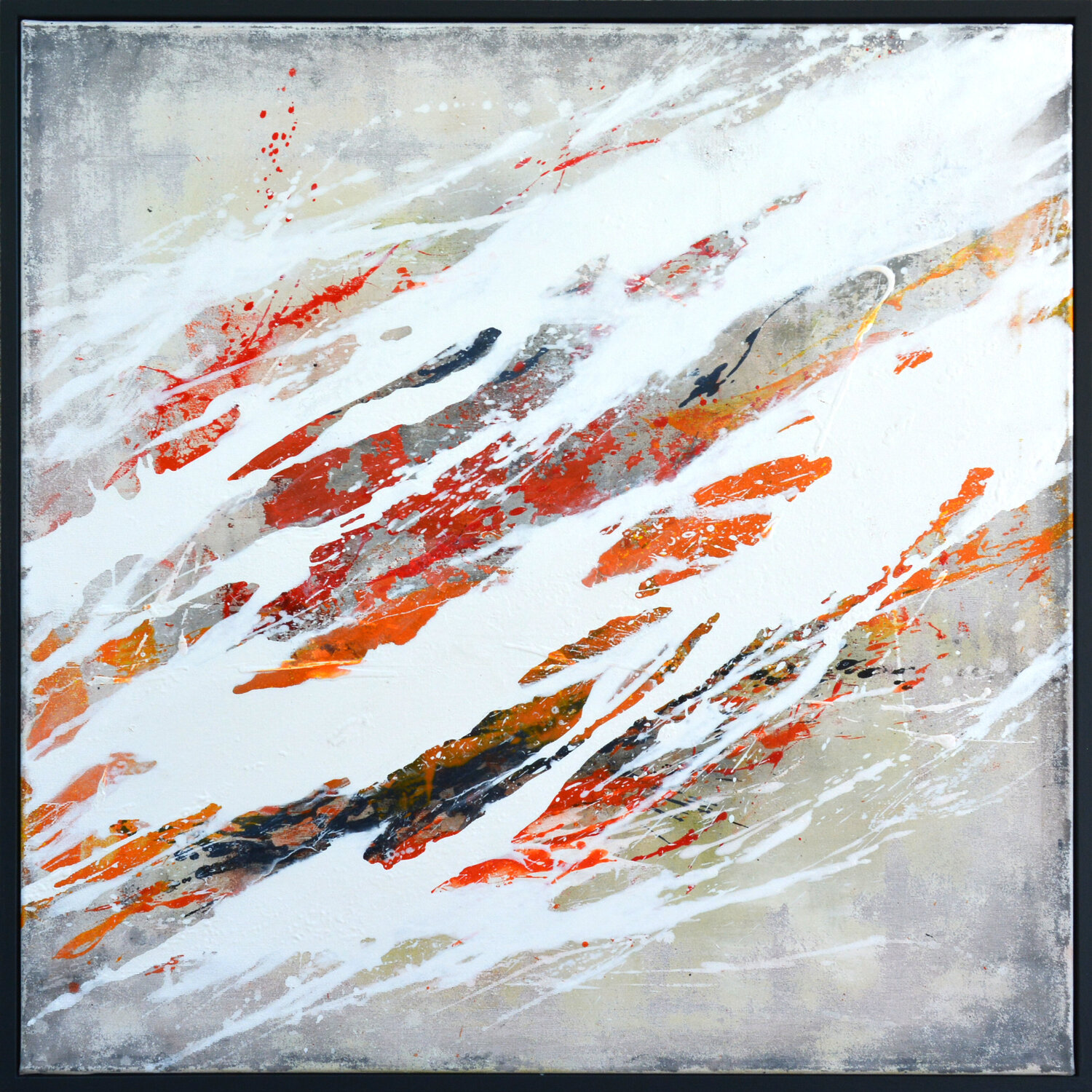 „Weißer Strom“ Sergej Rylov Original painting for sale
