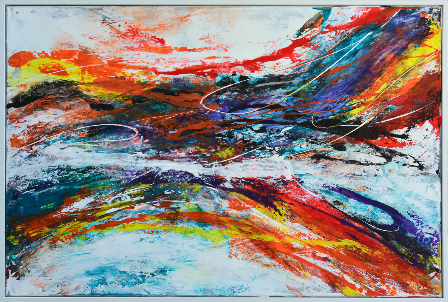 „Symphonie der Kontraste“ Sergej Rylov Original painting for sale
