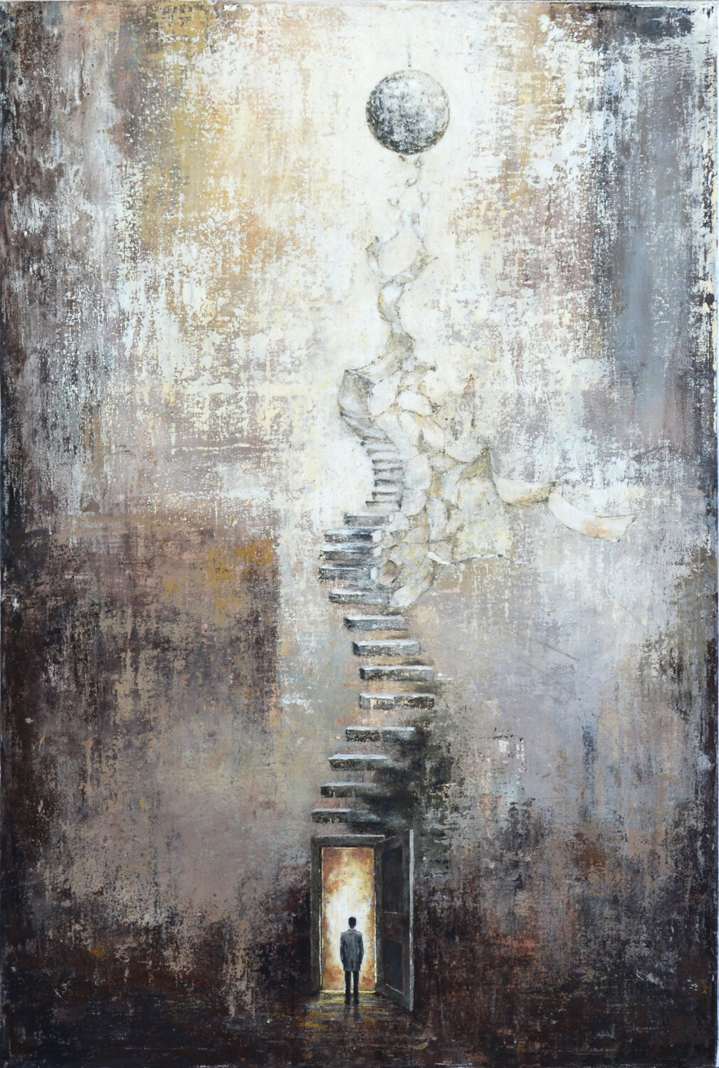 Ins Unbekannte Sergej Rylov Original painting for sale