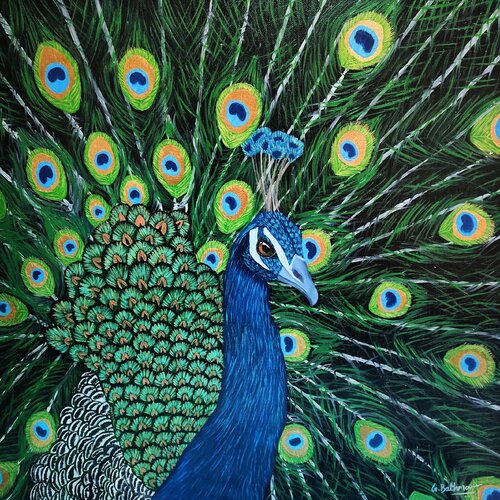 Elegance by Artist Bathmawathy, Painting for Sale on Select
