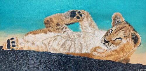 Where's Mom? by Artist Bathmawathy, Painting for Sale on Select