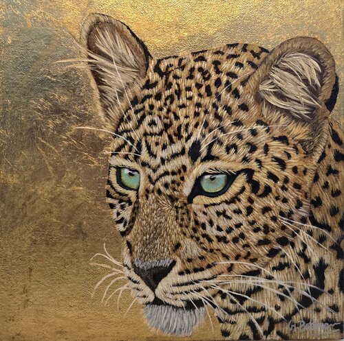 Spotted Beauty by Artist Bathmawathy, Painting for Sale on Select