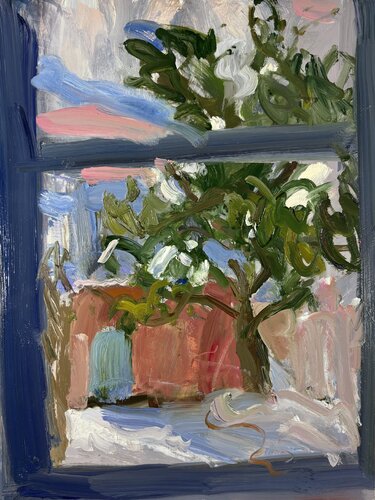 I Got The Silver by Gillian Wainwright, Painting for Sale on Select