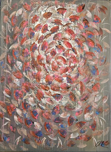 Butterflies Happy Valentine by Christine Rechnitzer, Painting for Sale on Select