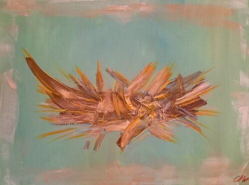 Entanglements - Verstrickungen by Christine Rechnitzer, Painting for Sale on Select