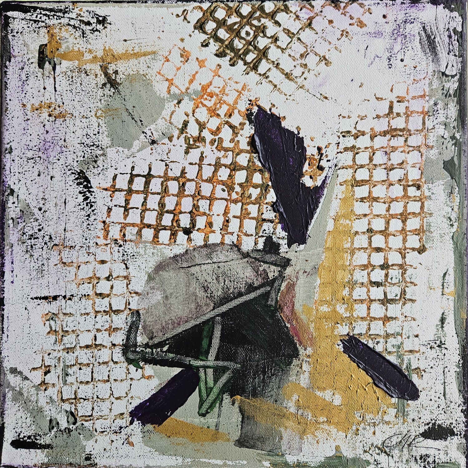 Inbetween - Reset Christine Rechnitzer Original painting for sale