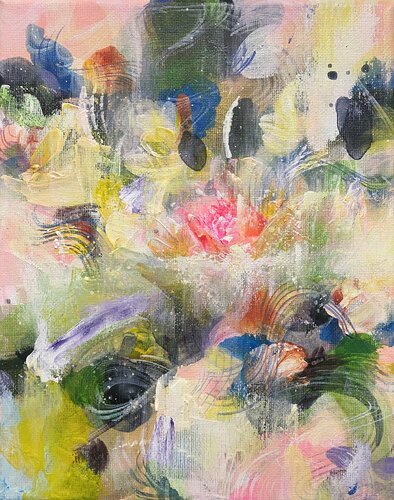 Chromatic Garden by Ayako Bando, Painting for Sale on Select
