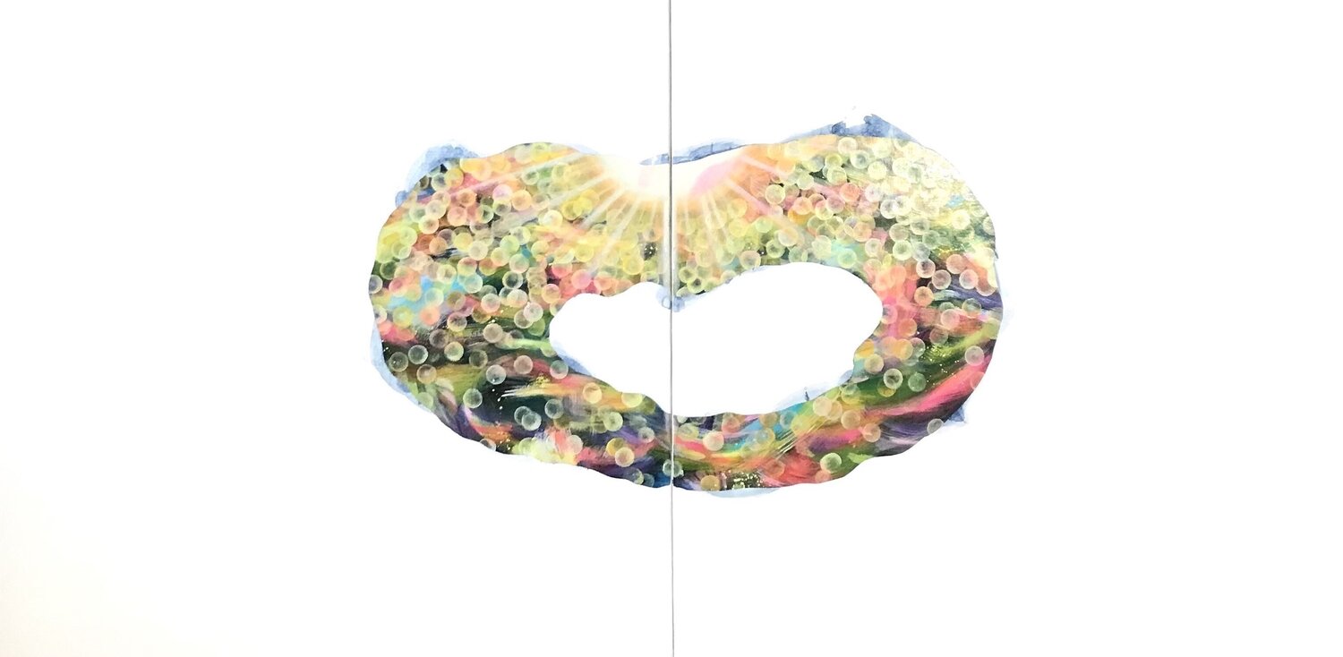 Eternal Light P Ayako Bando Original painting for sale