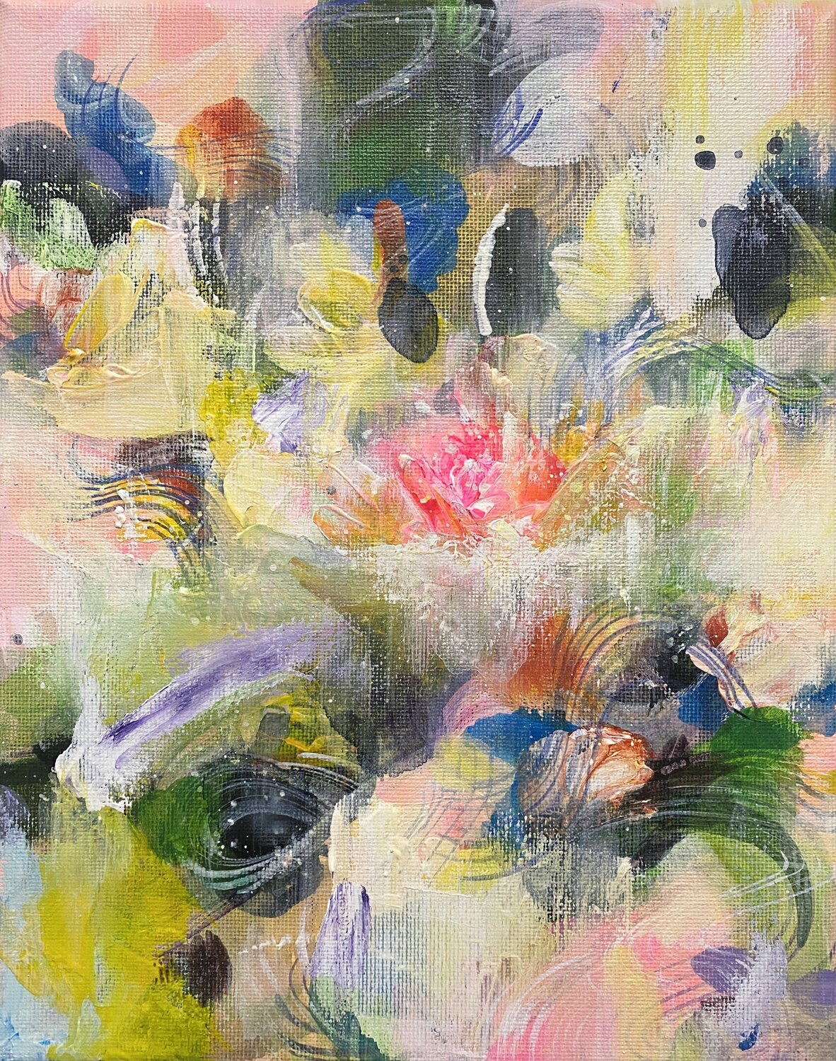 Chromatic Garden Ayako Bando Original painting for sale