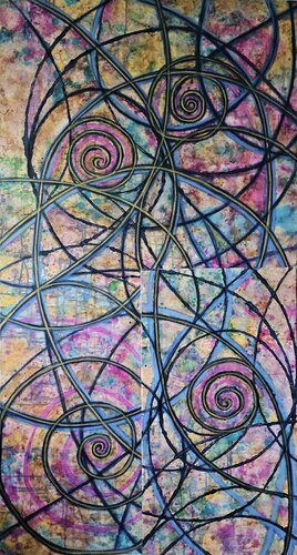 "parte del tuto - le civete in amore" by Melanie Stein, Painting for Sale on Select