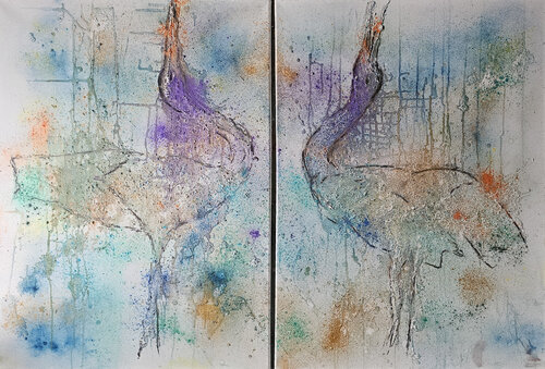 cossa porta la primavera? by Melanie Stein, Painting for Sale on Select