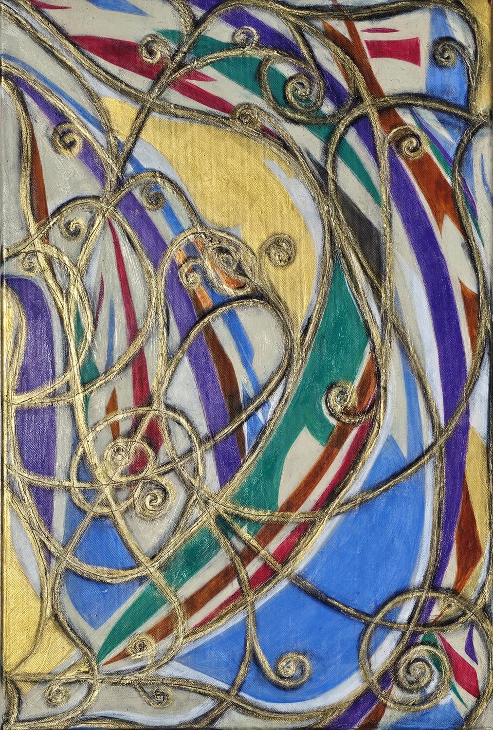 "la fiaba infinita" Melanie Stein Original painting for sale
