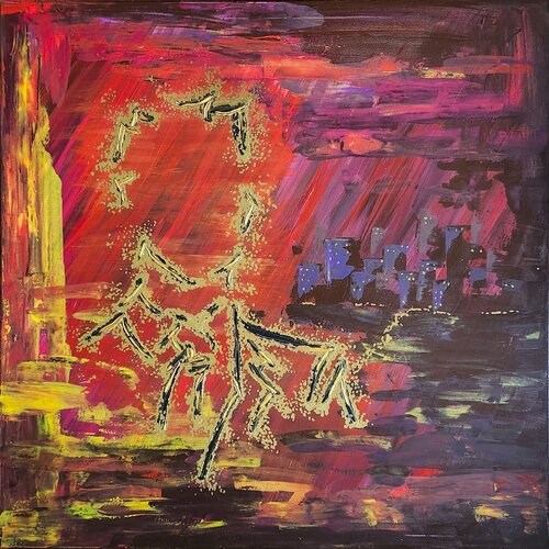 The Human Light by Nara Ziyou, Painting for Sale on Select