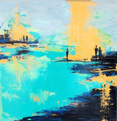 Open Horizonts IV by Nara Ziyou, Painting for Sale on Select