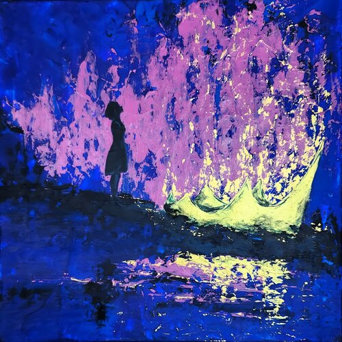 Fading Crown by Nara Ziyou, Painting for Sale on Select