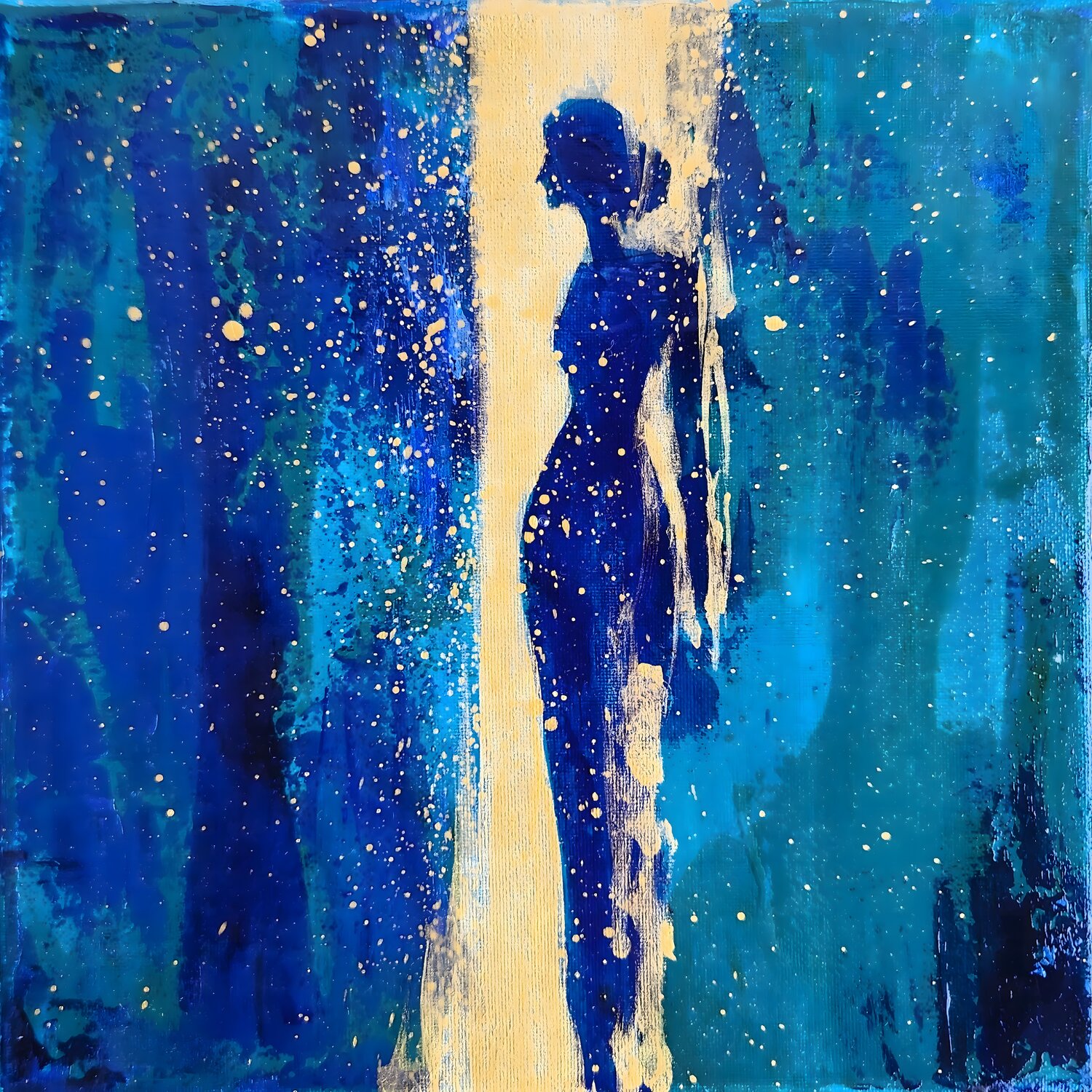 Inner Passage II Nara Ziyou Original painting for sale