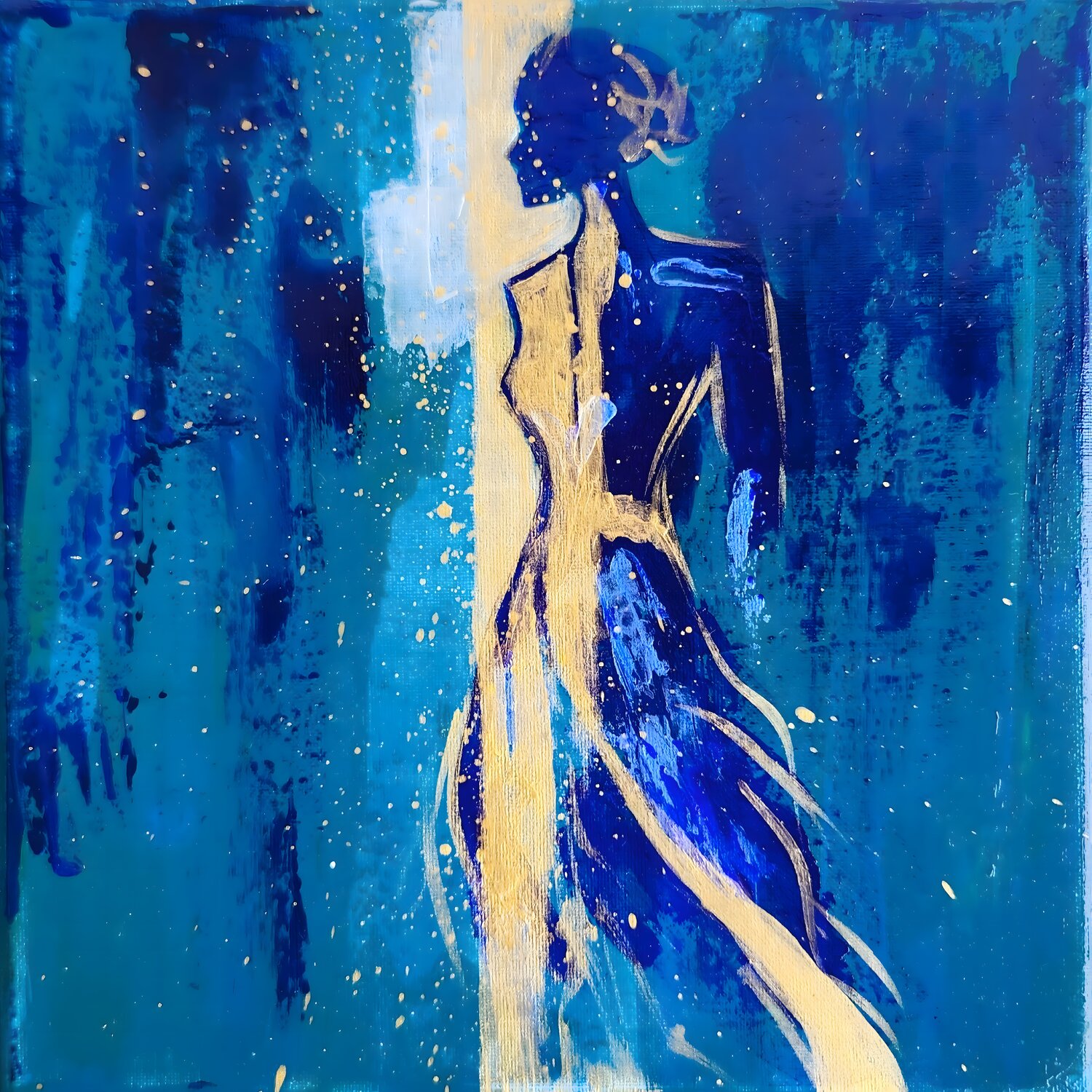Inner Passage III Nara Ziyou Original painting for sale