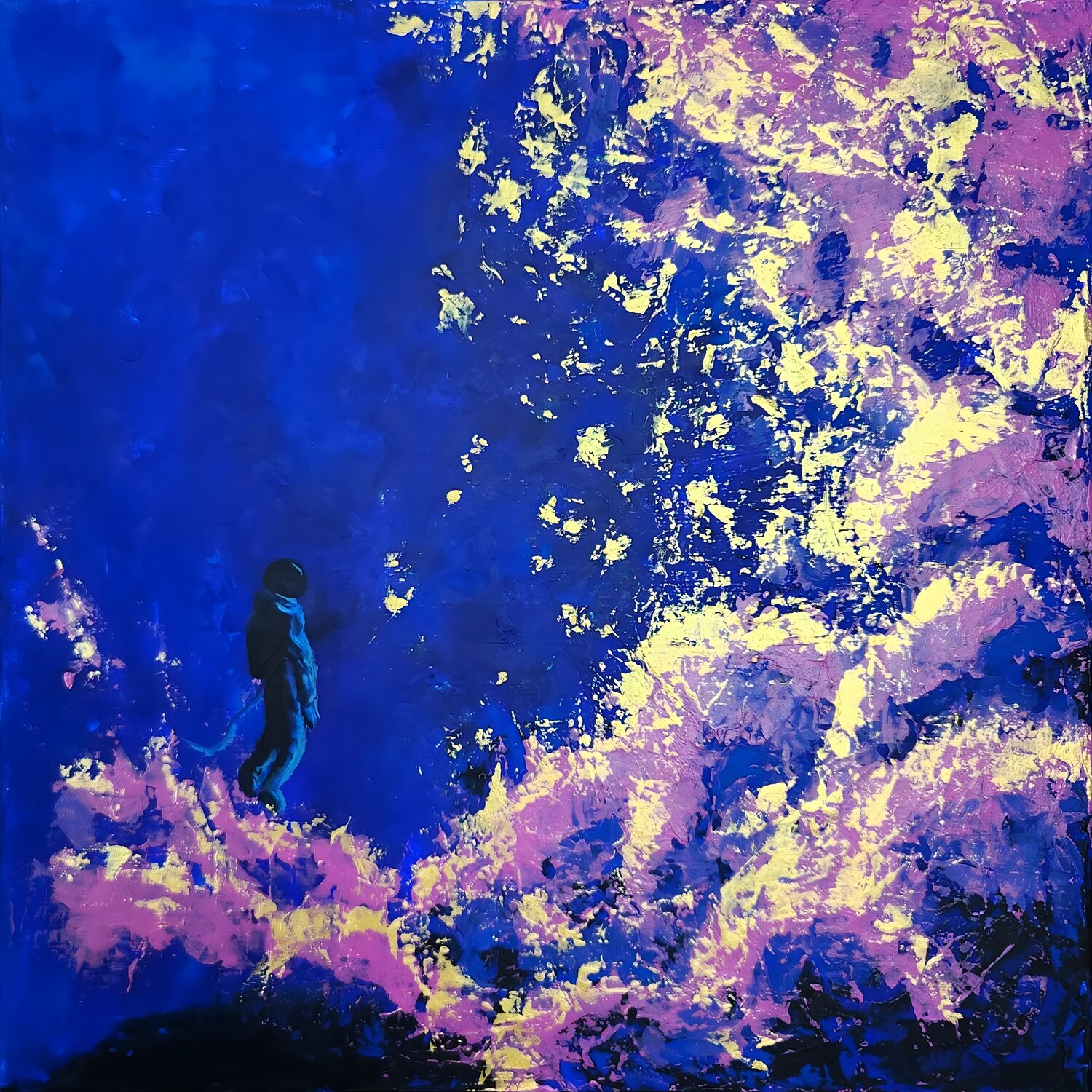 Touching Infinity Nara Ziyou Original painting for sale