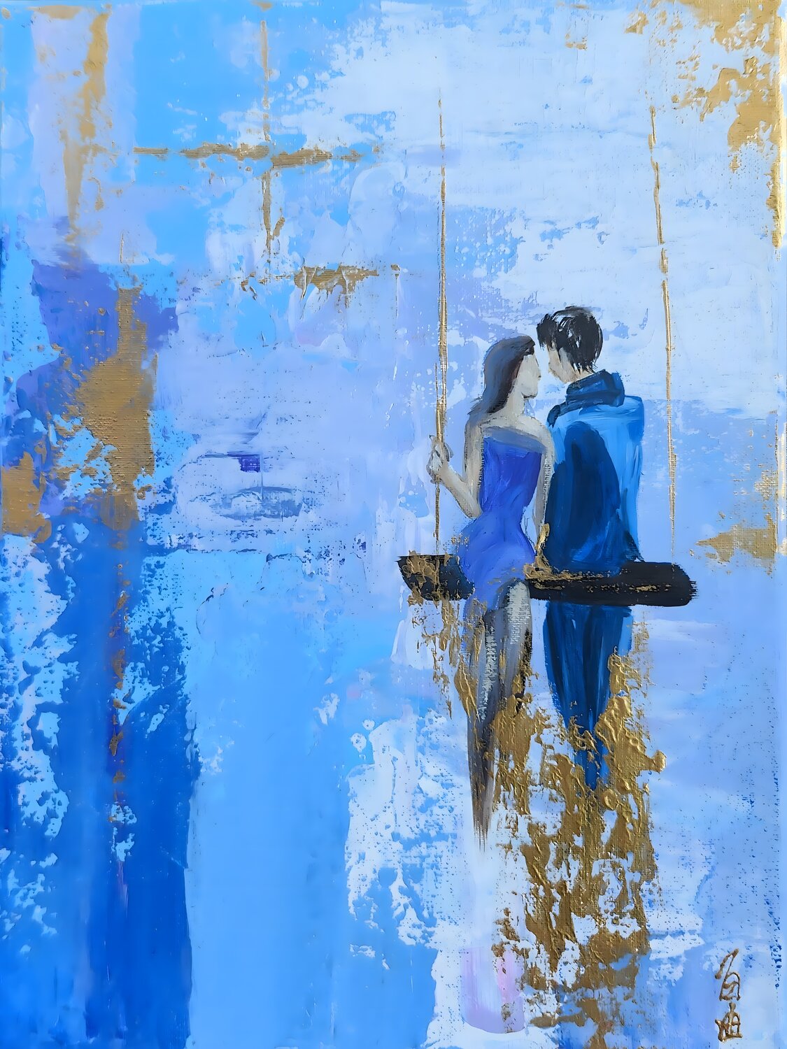 Soft Gravity Nara Ziyou Original painting for sale