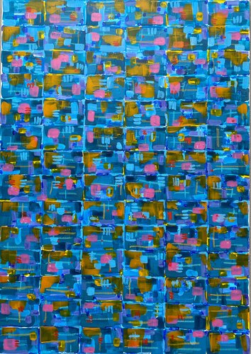 Nr. 21 2023 by Joerg Vollstedt, Painting for Sale on Select
