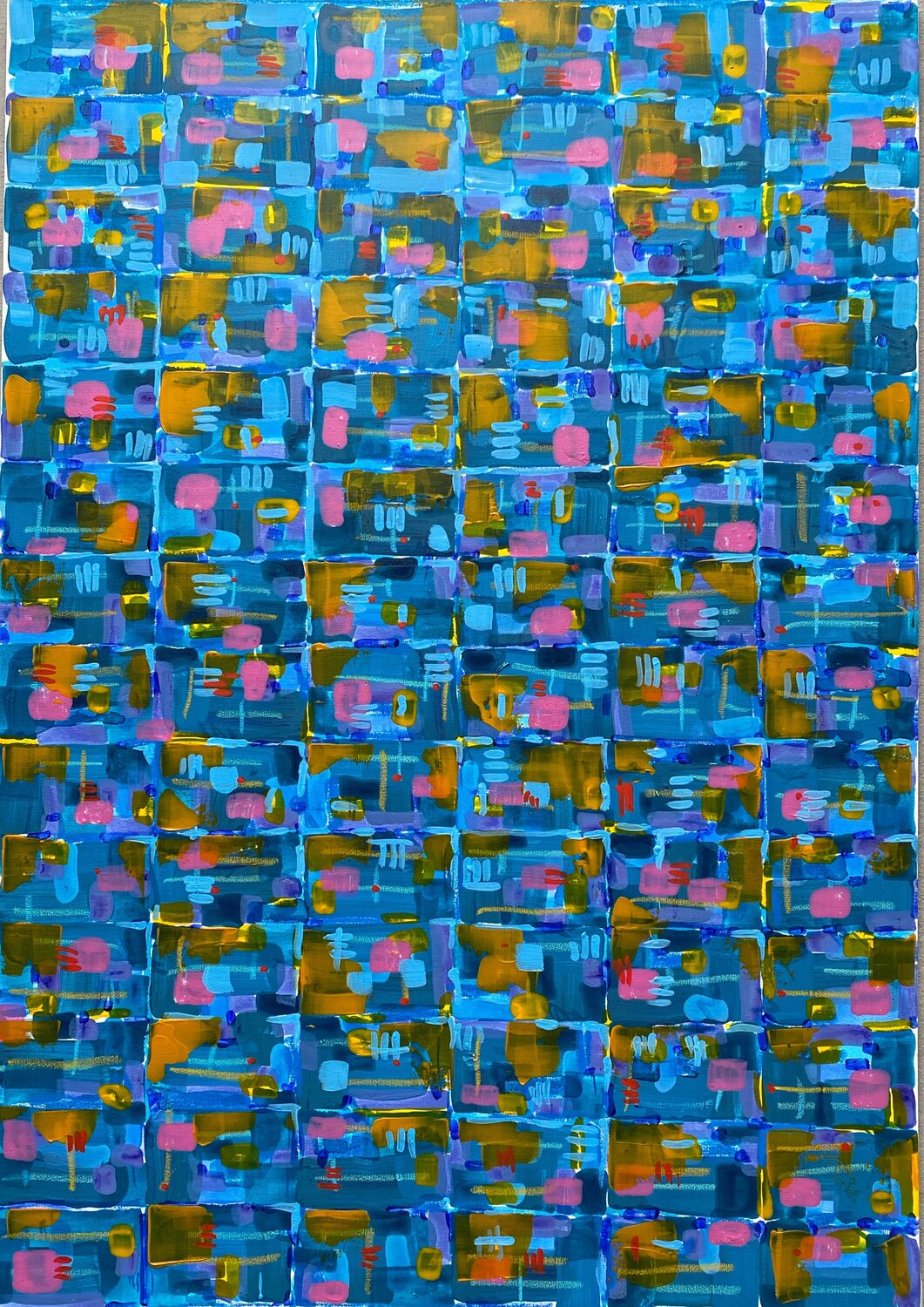Nr. 21 2023 Joerg Vollstedt Original painting for sale
