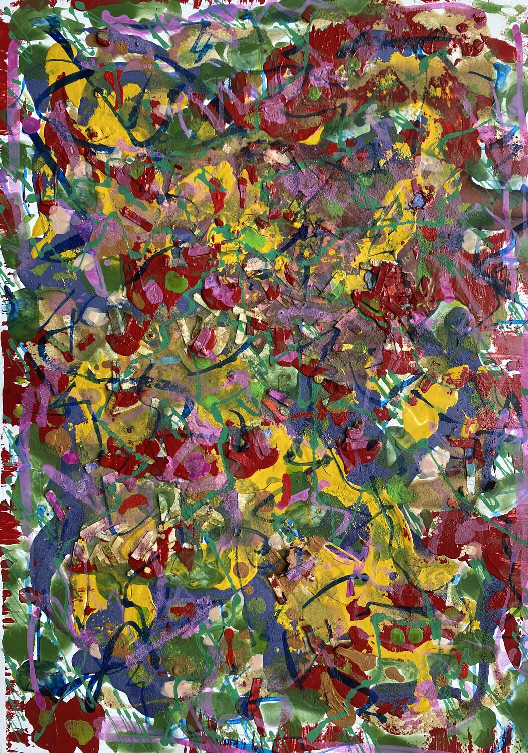 Nr. 25 2026 Joerg Vollstedt Original painting for sale