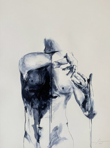 Longing by Marcello Fischer, Painting for Sale on Select