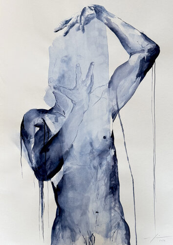 Invisbility by Marcello Fischer, Painting for Sale on Select
